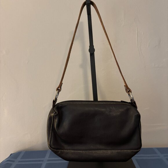 Harley Davidson Brown Leather Mini Shoulder Bag - Picture 5 of 9